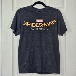 Marvel Spider-Man Homecoming Short Sleeve Graphic Tee Shirt Size Small